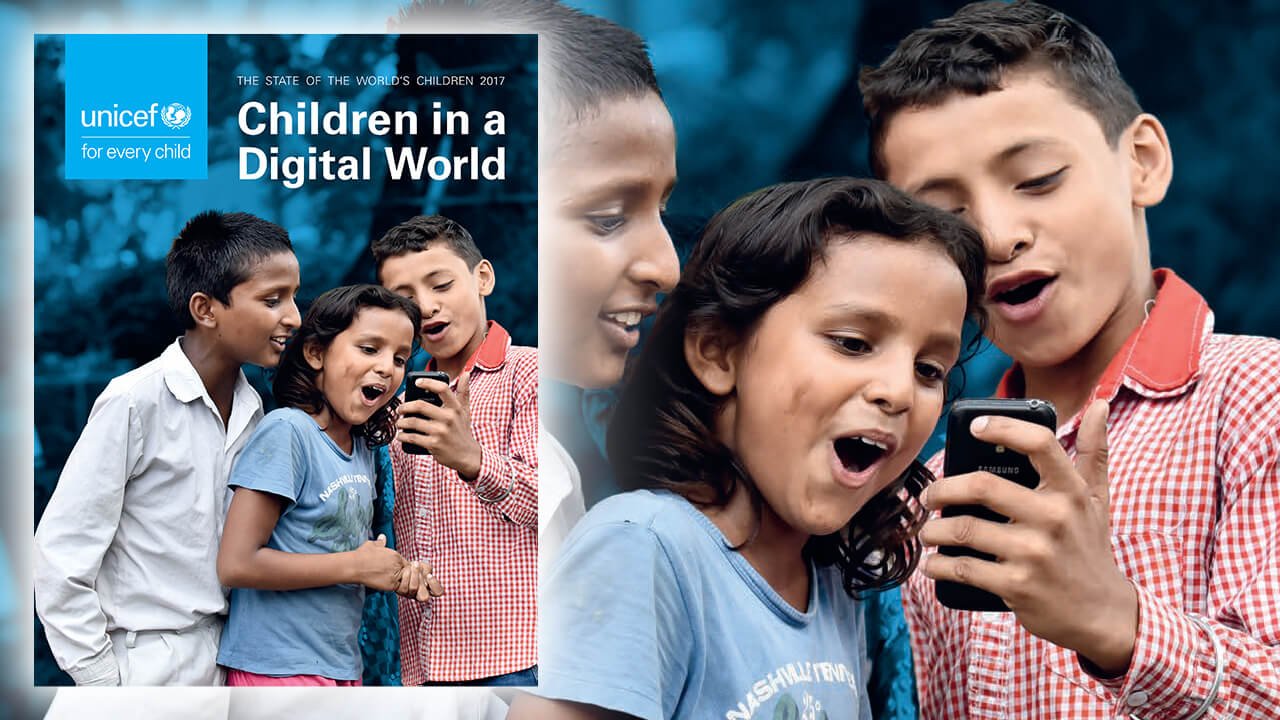 مراجعة تقرير: حالة أطفال العالم: الأطفال في عالم رقمي